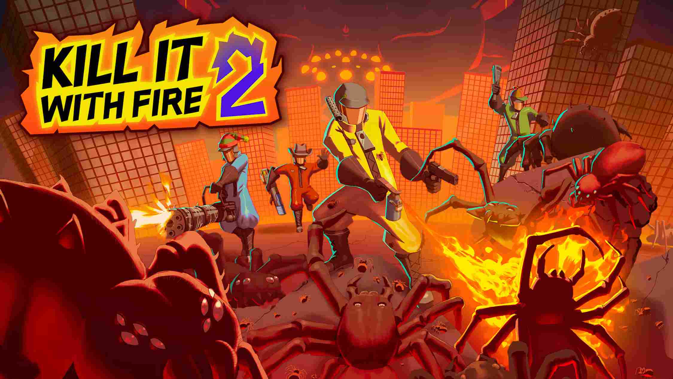 燃烧吧!蜘蛛2 .KILL IT WITH FIRE! 2 中文-墨痕源码库