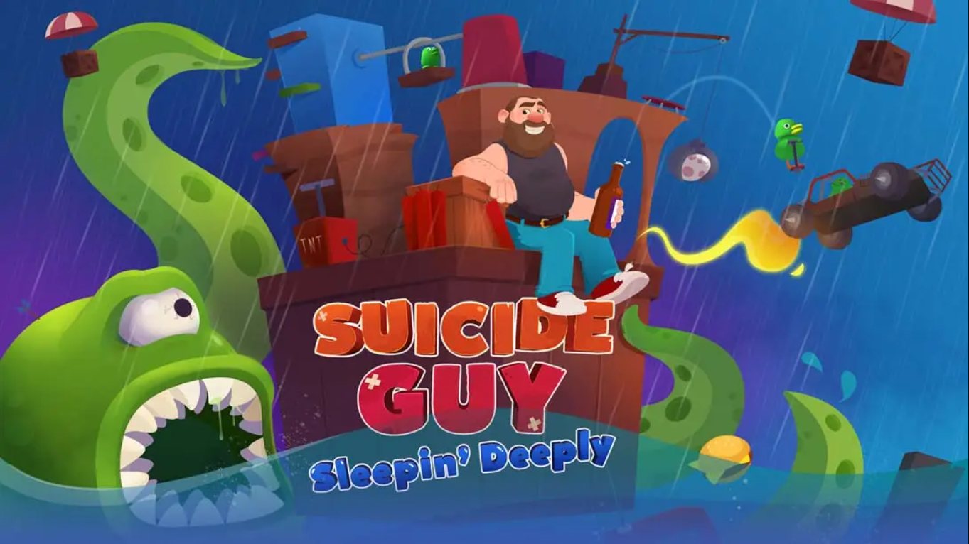 【日版】自杀狂人 熟睡 .Suicide Guy Sleepin’ Deeply 中文-墨痕源码库