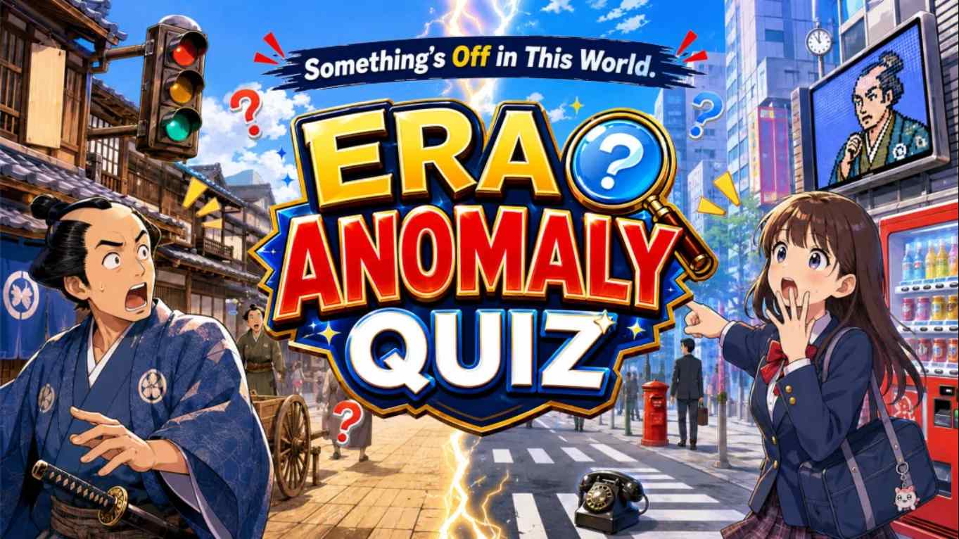 【美版】这个世界有点不对劲。时代违和感测验 .Something’s Off in This World.Era Anomaly Quiz 中文-墨痕源码库