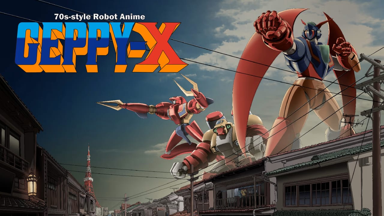70年代风格机器人动画:杰比-X丨70s-style Robot Anime Geppy-X-墨痕源码库