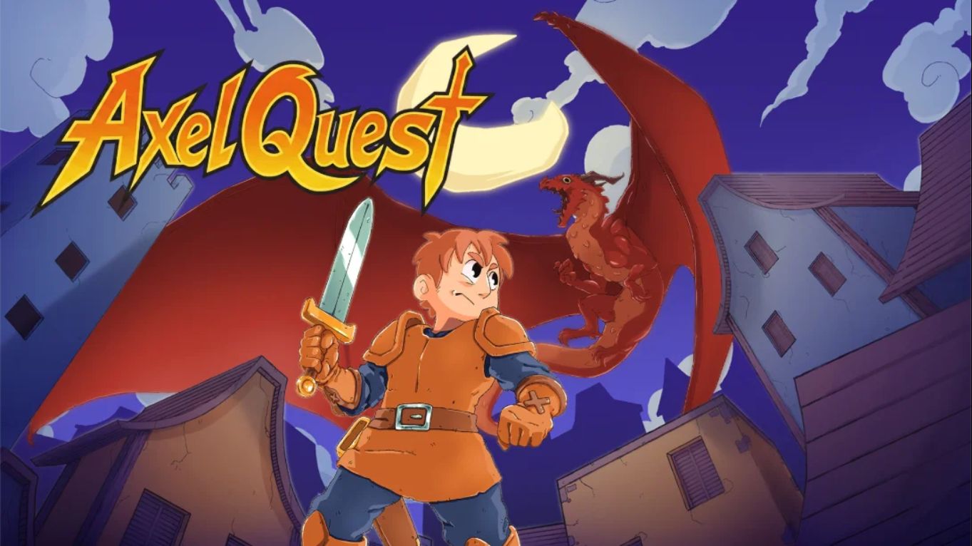 【美版】阿克塞尔大冒险 .Axel Quest 英语-墨痕源码库