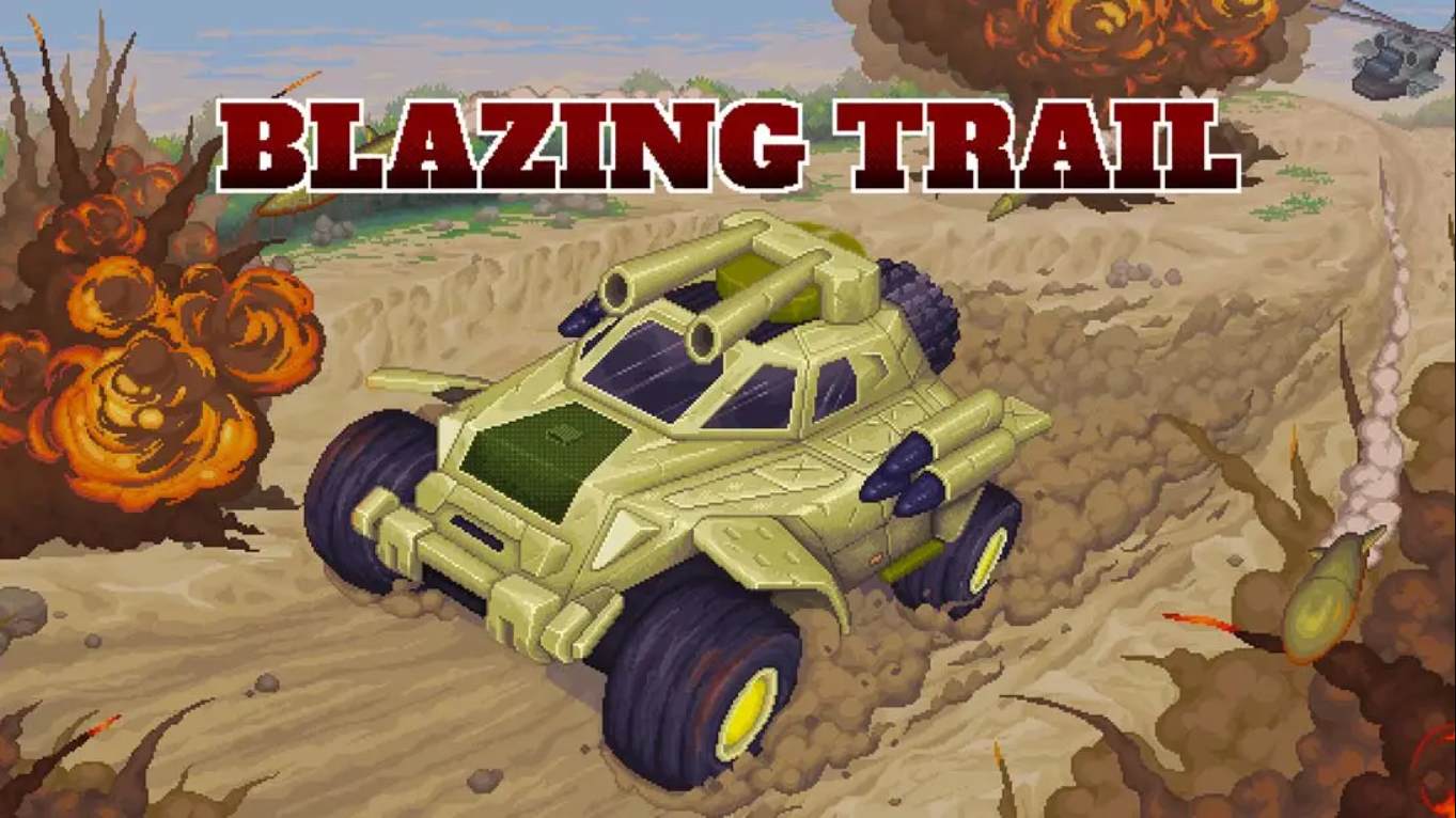 【美版】赤色要塞 炽热之路 .Blazing Trail 英语-墨痕源码库
